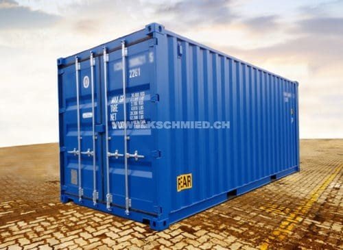 20' Double Door Container, RAL5010