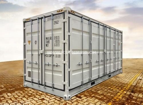 20' High Cube Side Door Shipping container