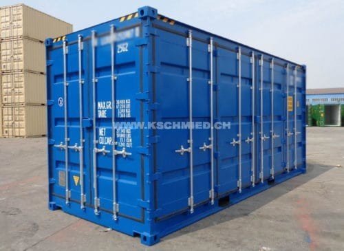 20' High Cube Side Door Container