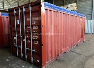20' Open Top Container, used