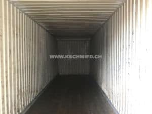 45' High Cube Palett Wide Seecontainer, gebraucht