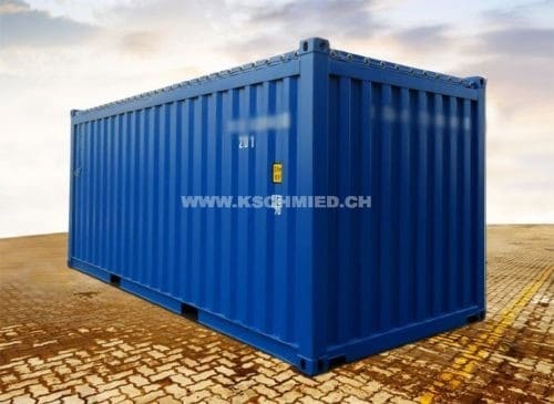 20' Open Top Shipping Container, new/one-way