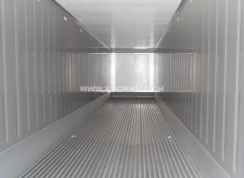 40' High Cube Reefer Container, inside, T-Profil