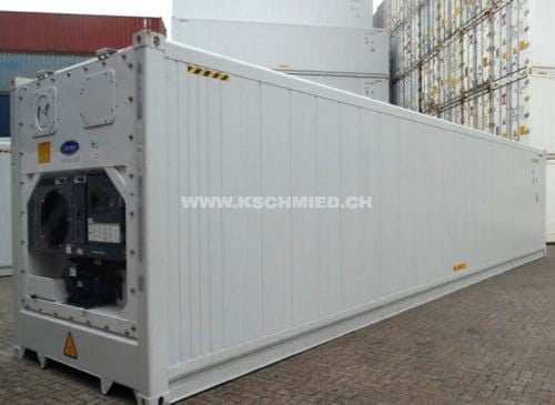 40' High Cube Reefer Sea Container, NEW/one-way