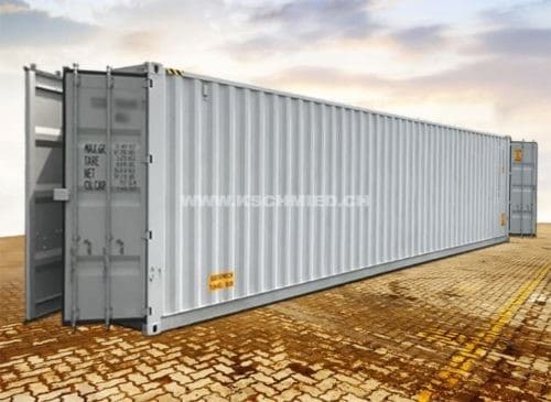 40 Fuss High Cube Double Door Seecontainer