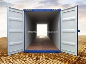 40 Fuss High Cube Double Door Seecontainer