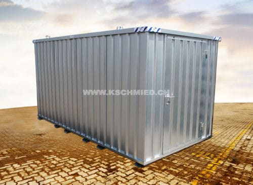Schnellbaucontainer, 4x2m, 1-flügelig