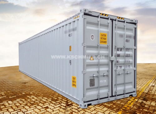 40 Foot High Cube OPEN TOP Sea Container, new/one-way