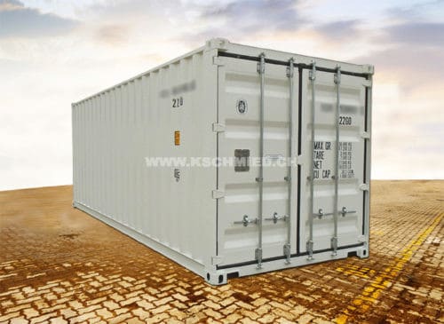 20 Fuss Box Seecontainer, neu, ISOLIERT