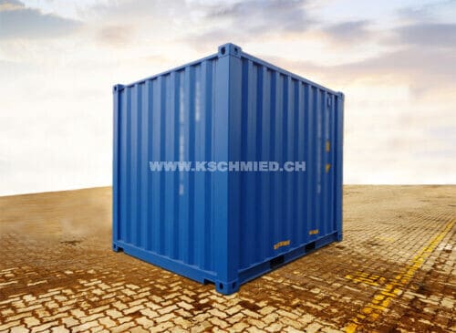 10' Lagercontainer, Seecontainer-Qualität, STAHLFUSSBODEN, NEU/neuwertig