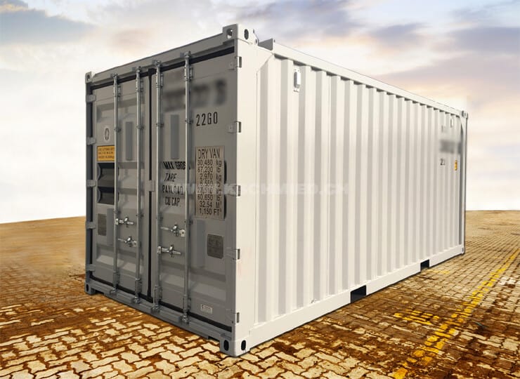 20' OFFSHORE Container, Stahlfussboden, NEU/neuwertig - K. Schmied AG
