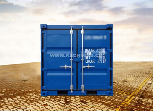 8' Lagercontainer, Seecontainer-Qualität, STAHLFUSSBODEN, NEU/neuwertig