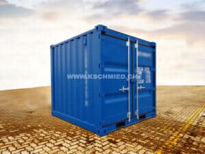 8' Lagercontainer, Seecontainer-Qualität, STAHLFUSSBODEN, NEU/neuwertig