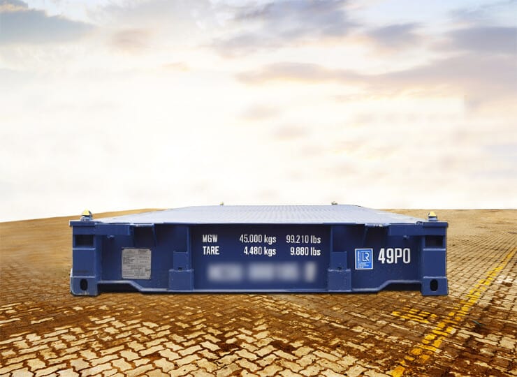 40' platform, STEEL FLOOR, NEW/NEW K. Schmied AG Transporte