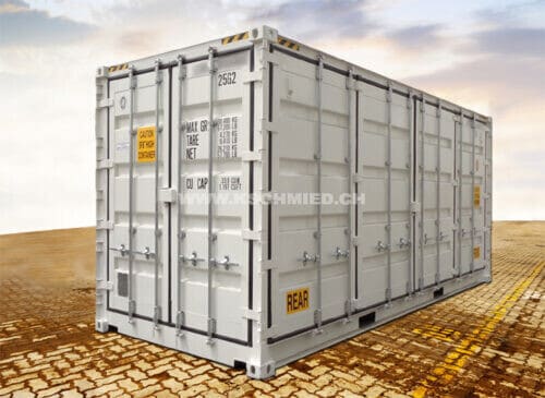 20 'High Cube All Side Access Sea Container