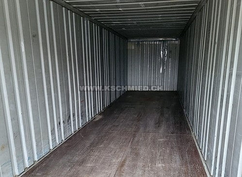 40' Pallet Wide sea container, used
